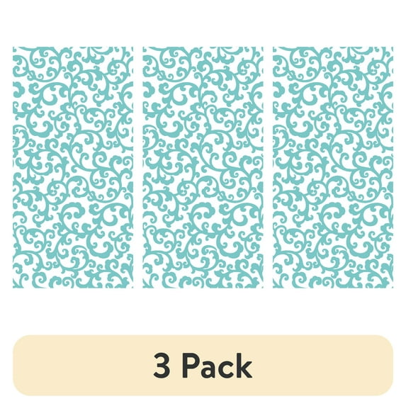 (3 pack) Waverly Inspirations 1 Yard Cut 100% Cotton Prints Fabric Mini Scroll Grotto 44" Wide for Quilting & Sewing