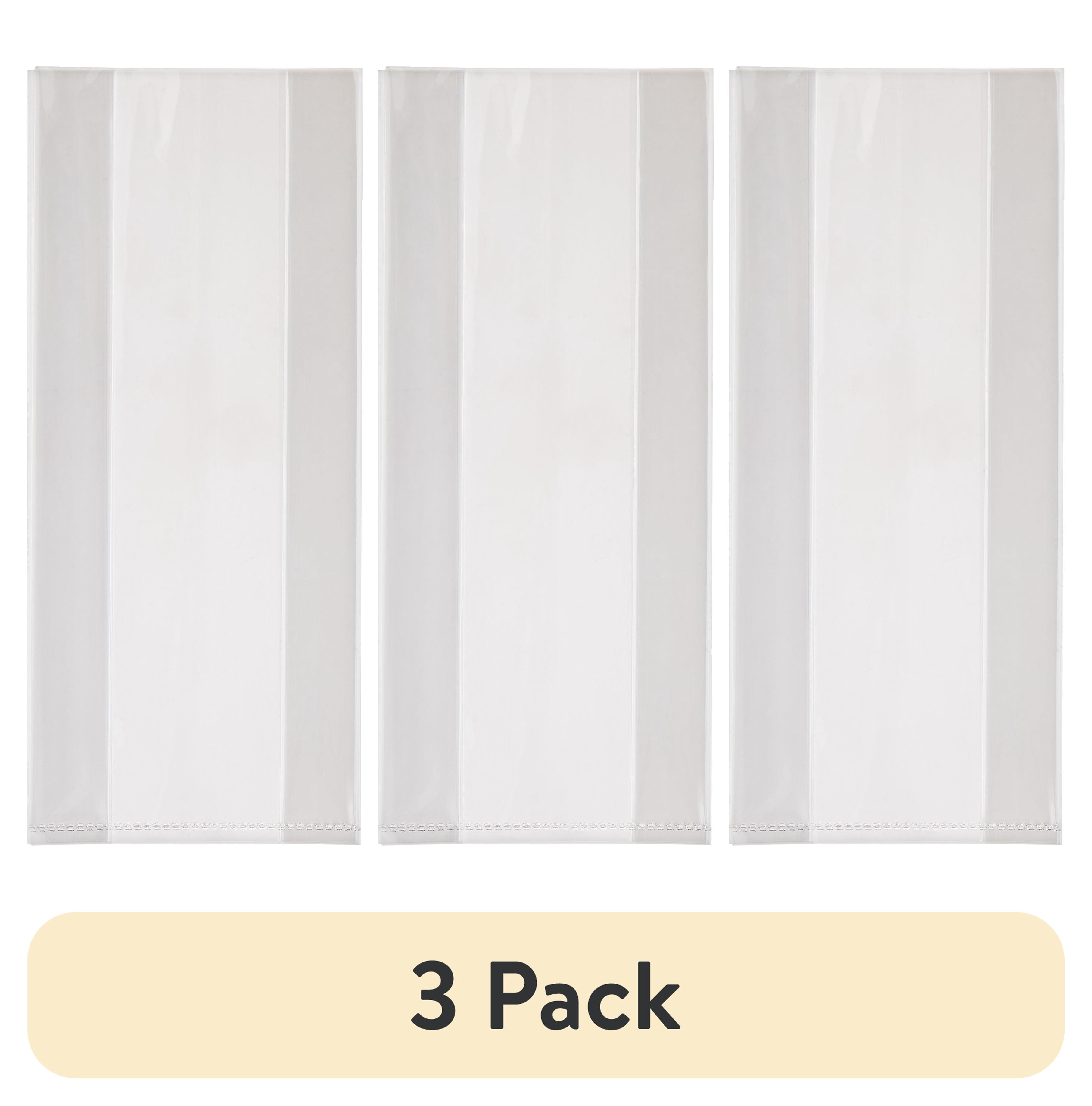 (3 pack) Clear Treat Bags with Twist Ties, 4" x 9.5", 25 Pieces, Party Supplies, by Way to Celebrate
