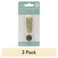 thumbnail image 1 of (3 pack) We R Stitch Happy Metallic Thread-Gold, 1 of 3