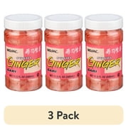 (3 pack) Wel-Pac Brand Sushi Ginger, 11.5 fl oz Plastic Jar