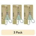 thumbnail interactive-video image 1 of (3 pack) Westcott 8" KleenEarth Eco-Friendly Crafting Scissors, Blue, 1 of 11
