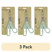(3 pack) Westcott 8" KleenEarth Eco-Friendly Crafting Scissors, Blue