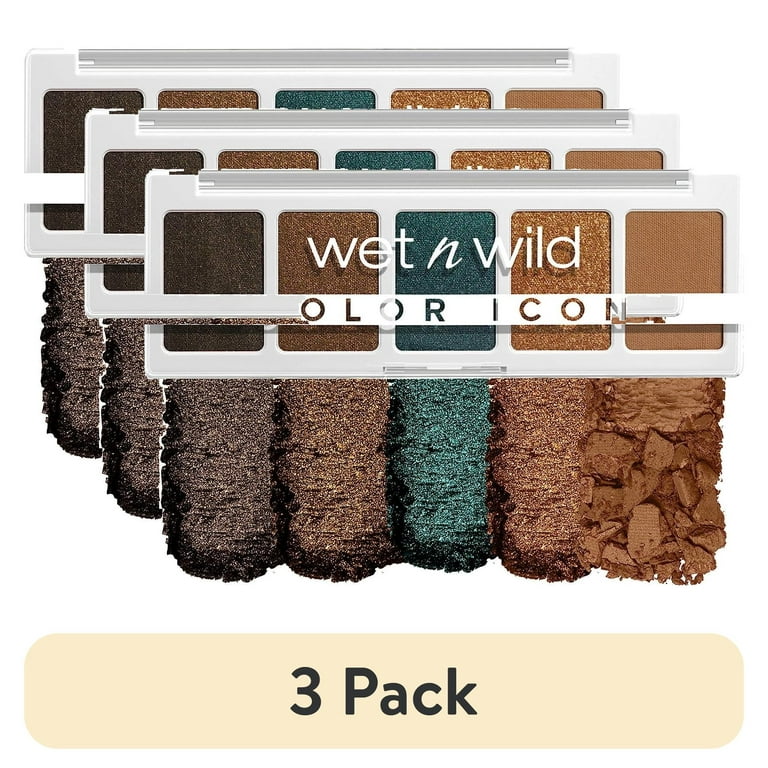 3 pack) Wet n Wild Color Icon 5 Pan Eye & Face Makeup Palette