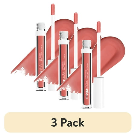 (3 pack) Wet n Wild Mega Slicks Lip Gloss - Attitude Check