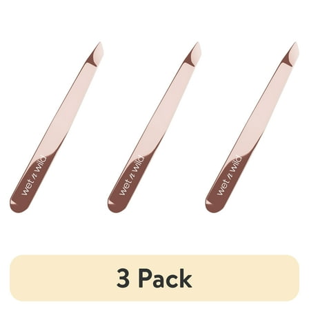 (3 pack) Wet n Wild  High-Quality Stainless Steel Slanted Tweezers, Pink