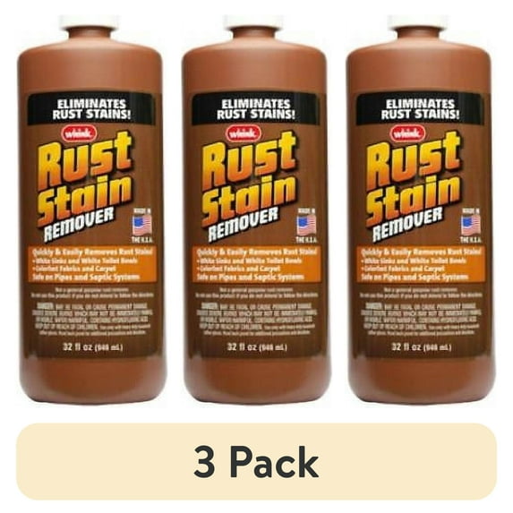 (3 pack) Whink Pure Liquid Rust All-Purpose Cleaners, 32 Fluid Ounce