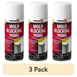 6 Pack, White, Rust-Oleum Automotive Flat Sandable Primer Spray