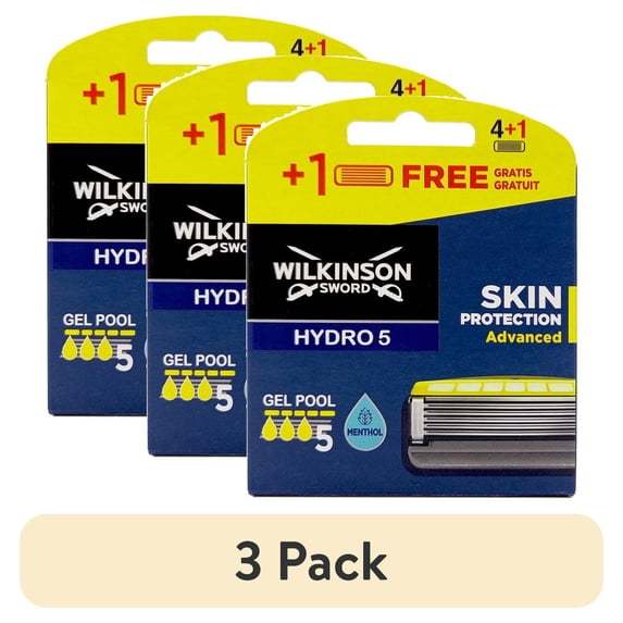 (3 pack) Wilkinson by Schick Hydro 5 Energize Refill Cartridges, 5 ct