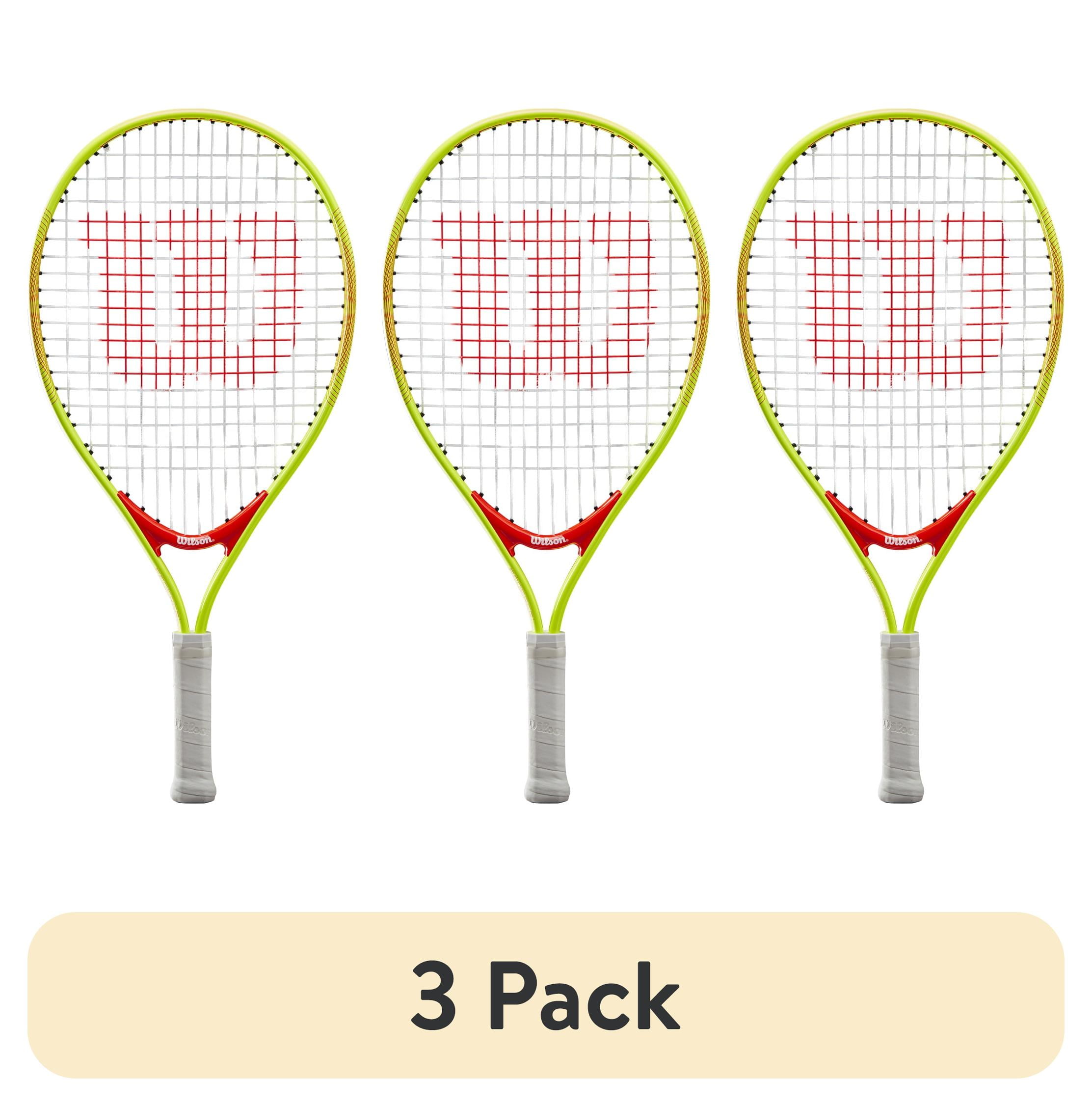 Wilson Federer 21 Junior Tennis Racket 3 Pack - Ages 5-6, Yellow