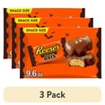 thumbnail image 1 of (3 pack) Reese's Milk Chocolate Snack Size Peanut Butter Bats Halloween Candy, Bag 9.6 oz, 1 of 10
