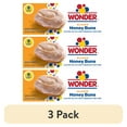 thumbnail image 1 of (3 pack) Wonder Glazed Honey Buns, Individually Wrapped Pastry Snacks, 10.5 oz, 6 Count, 1 of 14