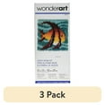 thumbnail image 1 of (3 pack) Wonderart Latch Hook Kit 12"X12"-Angel Fish, 1 of 8