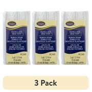 (3 pack) Wrights White, 3/4" Flexi Lace Hem Facing, 3 yd Sewing Trim