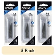 3 pack X-ACTO No.2 Replacement Blades, 5 Count