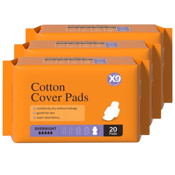 (3 pack) X9 Cotton Cover Extra Long Liners