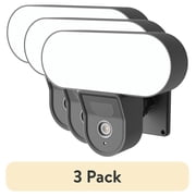 3 pack 3 pack XODO E9 Smart Home Security Camera, 2.5K HD Outdoor Security Camera with Floodlight and Motion Sensor