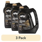 3 pack Johnson Evinrude OMC OEM XPS XD100 Synthetic Formula DI Engine Oil, 779711
