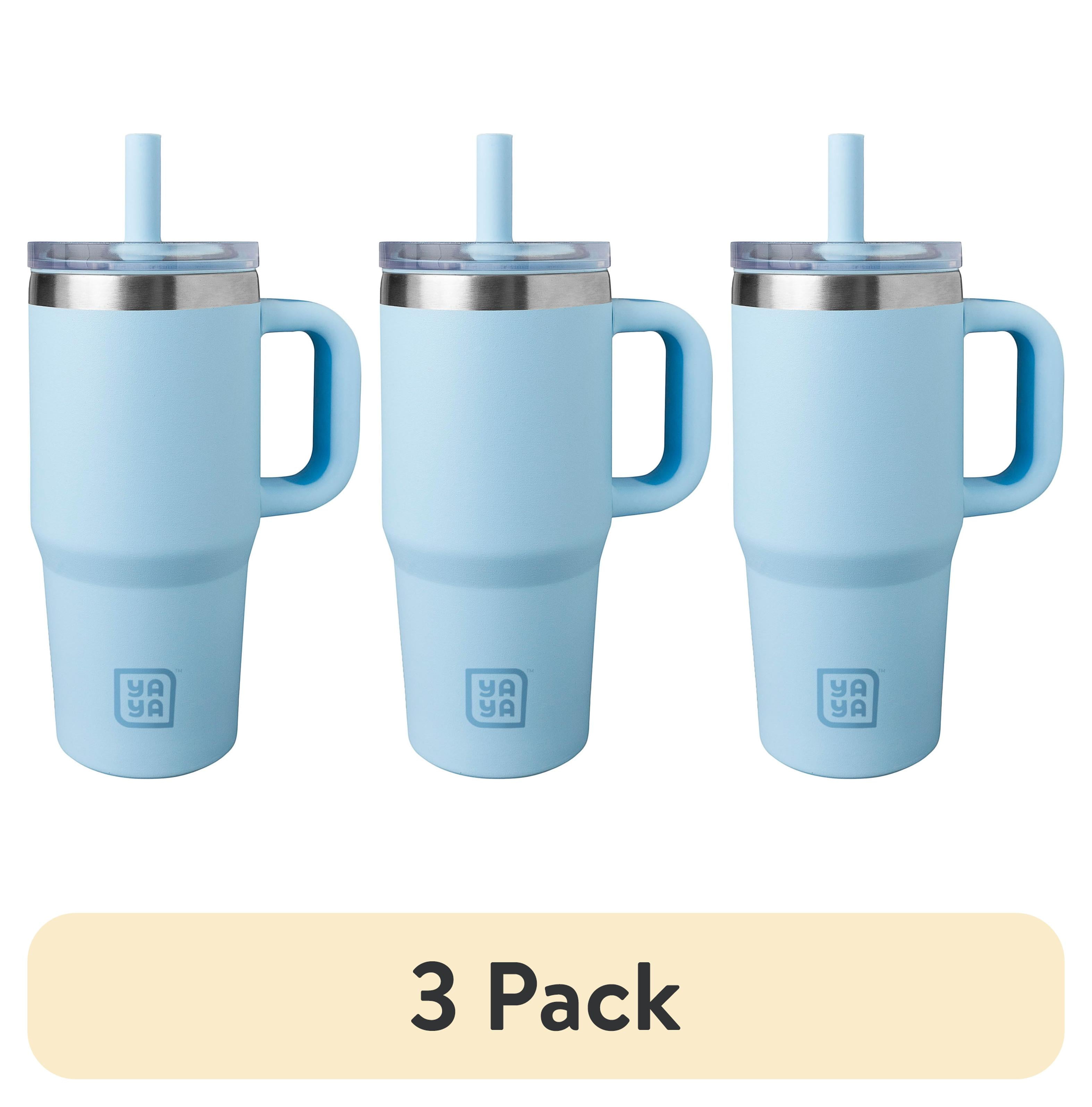3 pack) YAYA My First Travel Tumbler for Toddlers 3+ with Reusable