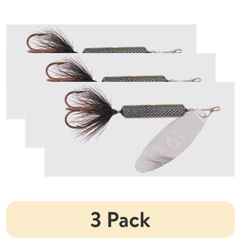 (3 pack) Yakima Bait Original Rooster Tail, Inline Spinnerbait Fishing Lure, 1/4 oz