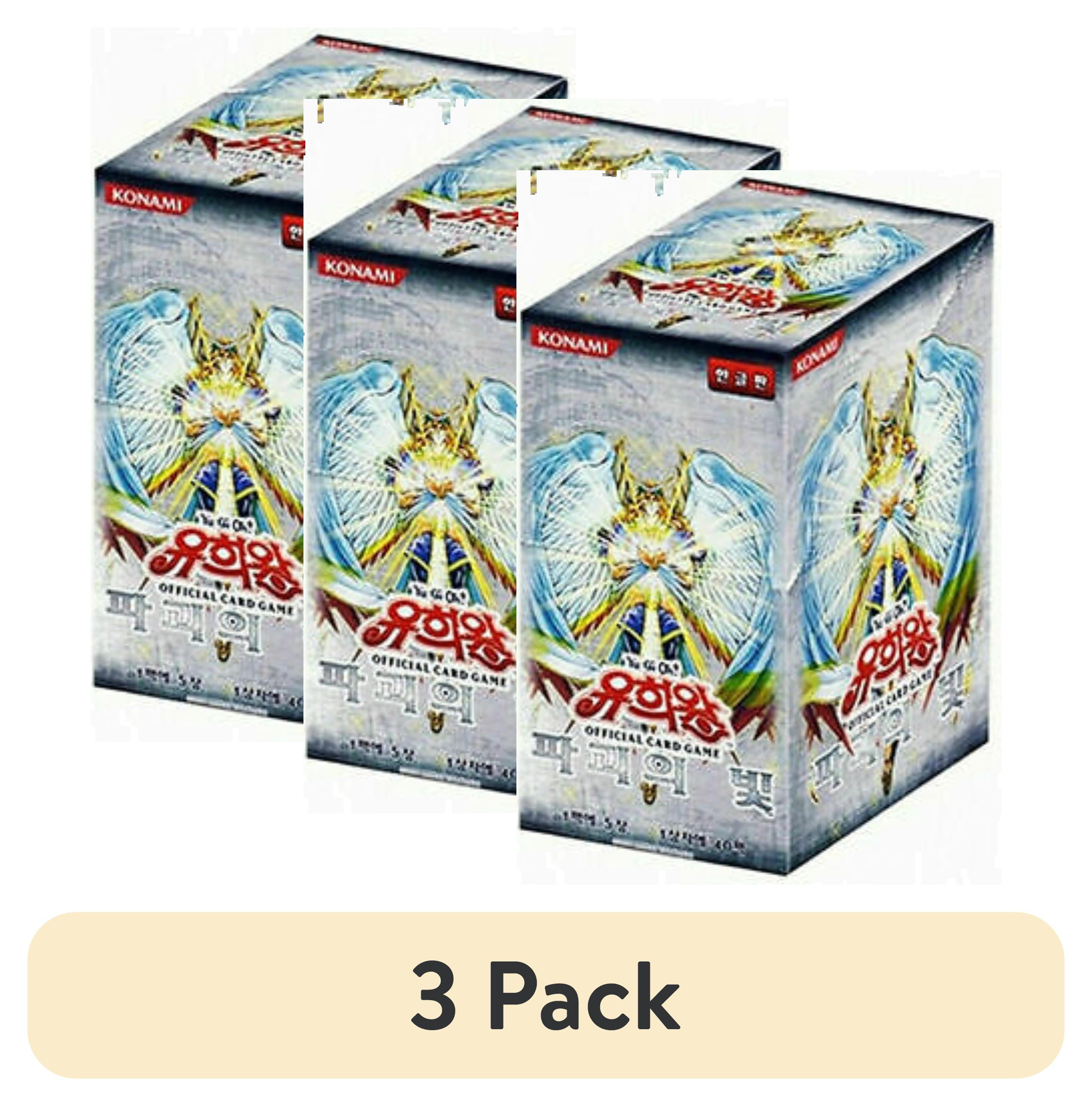 3 pack) Yu-Gi-Oh! Trading Card Games Light of Destruction