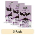 thumbnail image 1 of (3 pack) Yulu Foods Instant Boba Taro Milk Tea, Bubble Tea Kit, 3 Drinks, 1 of 8