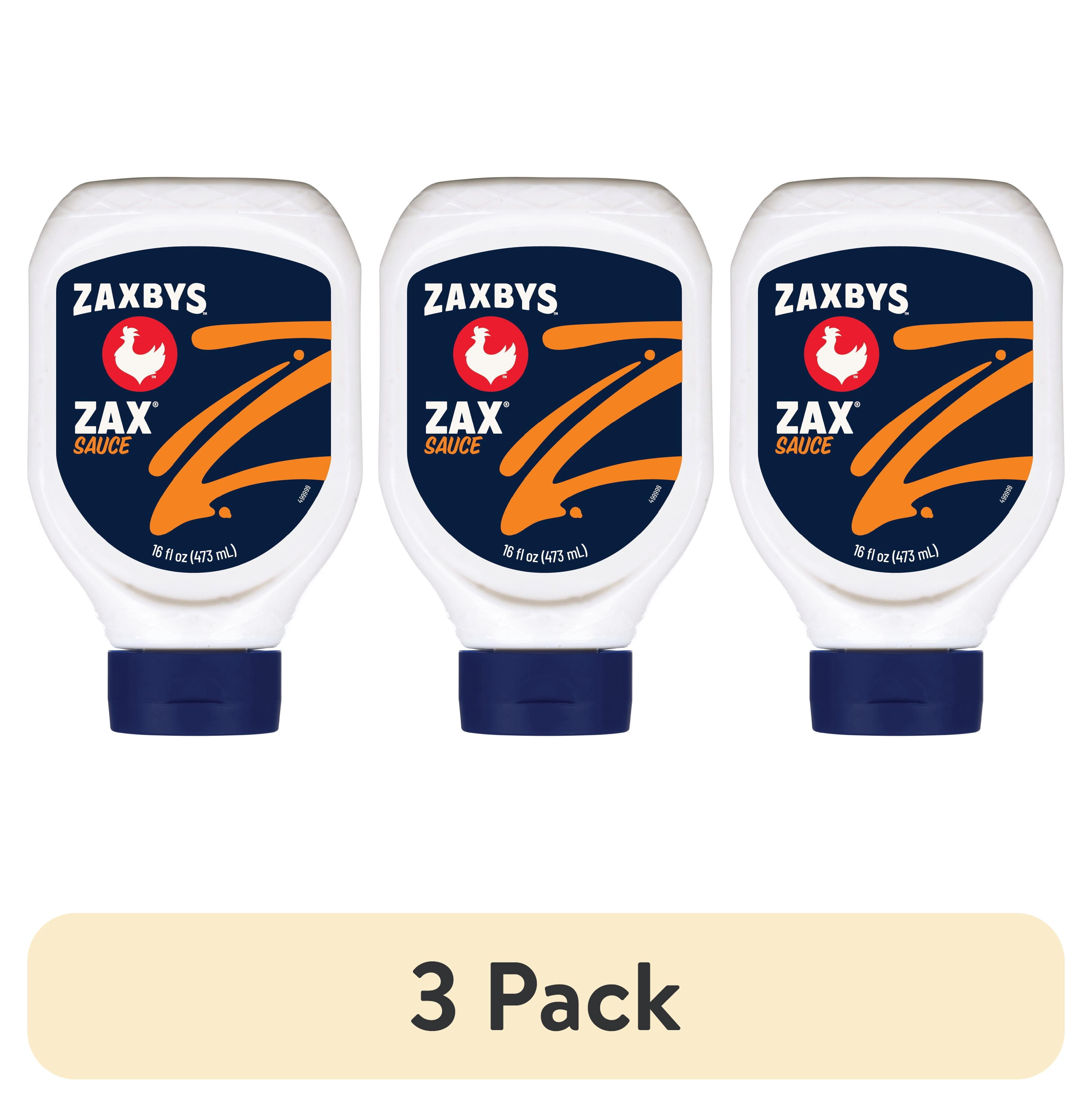 3 pack) Zaxbys Classic Zax Sauce, Restaurant Chicken Dipping Sauce