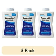 3 pack Zeasorb AF Jock Itch Powder, 2.5 oz