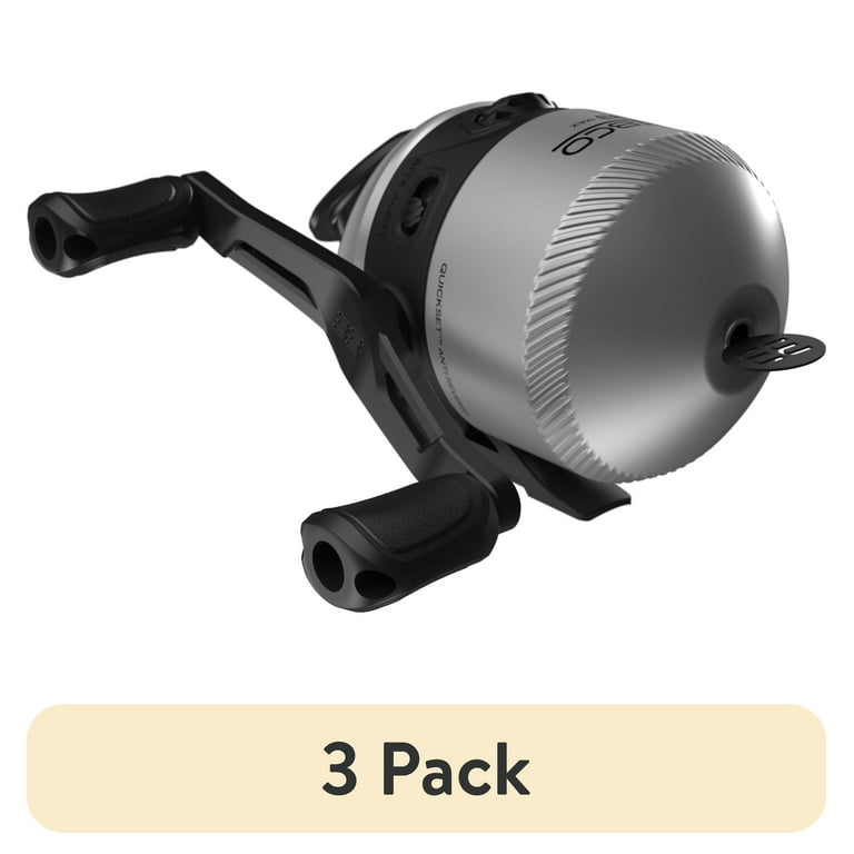 3 pack) Zebco 33 MAX Spincast Fishing Reel - Walmart.com