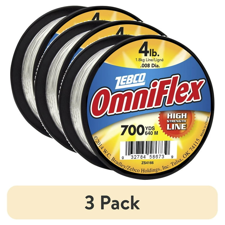 Zebco Omniflex Monofilament Fishing Line - 4-Pound Tested