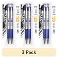 thumbnail image 1 of (3 pack) Zebra G-301 gel retractable pen, 0.7mm, blue ink, 2-pack, 1 of 6