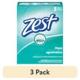 thumbnail image 1 of (3 pack) Zest Aqua Refreshing Deodorant Bar Soap, 4 Oz, Family Set of 8 Bars, 1 of 3