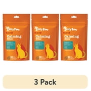 3 pack Zesty Paws Calming Bites Bacon 30ct - Cat Pouch