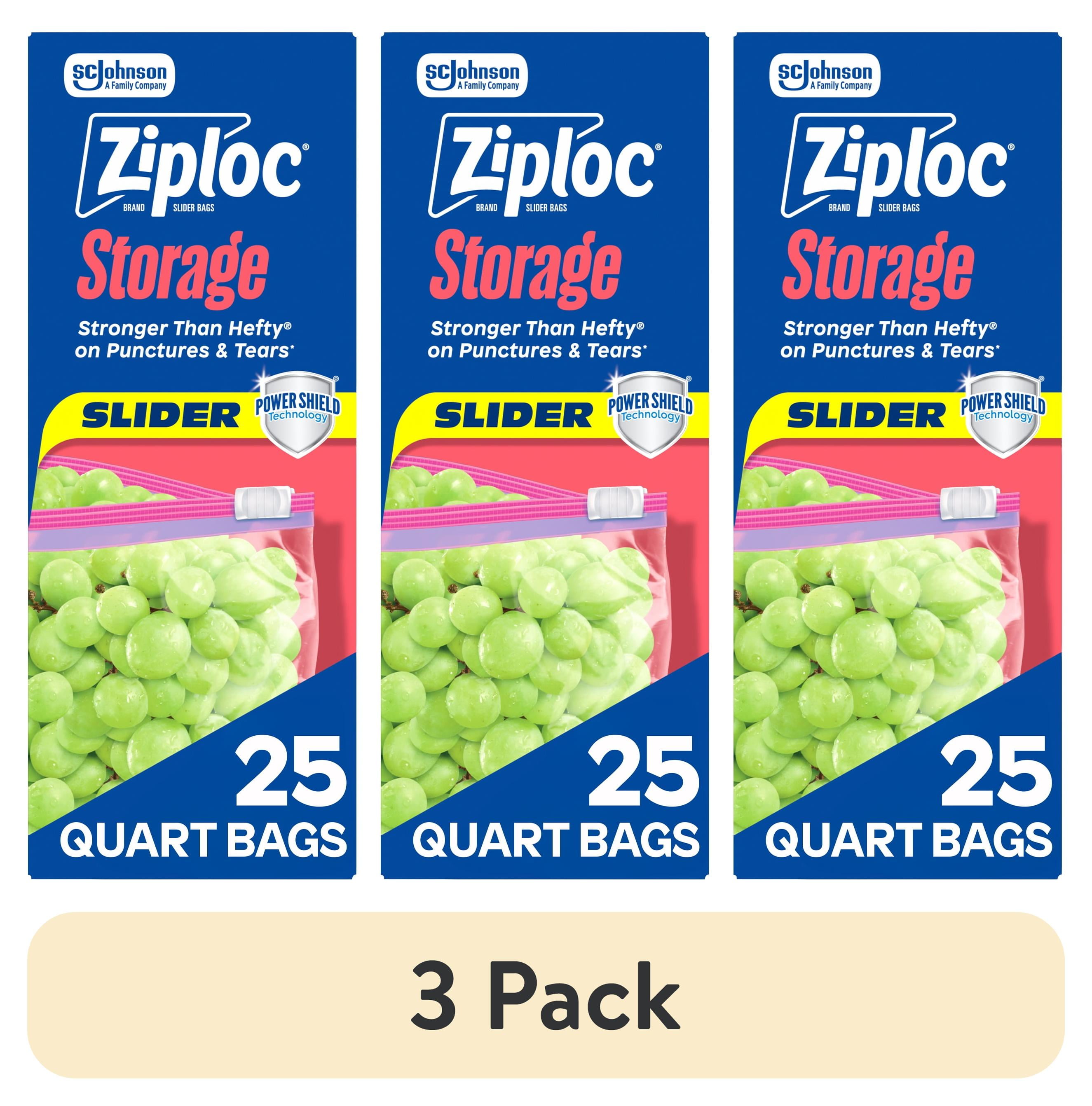 ジュエルアップ 3袋 Ziploc, Zip-Close Total Variety Bags, 347 Pack, Food Storage