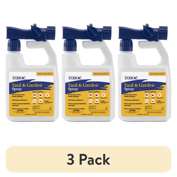 (3 pack) Zodiac Yard & Garden Spray (32 oz)