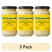 (3 pack) bettergoods Authentic Italian Artichoke & Lemon Pesto, 6.7 oz