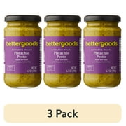 (3 pack) bettergoods Authentic Italian Pistachio Pesto, 6.7 oz