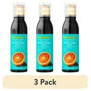 (3 pack) bettergoods Blood Orange Glaze with Balsamic Vinegar of Modena, 5.07 fl oz
