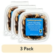 (3 pack) bettergoods Dark Chocolate Espresso Trail Mix, 11.5 oz