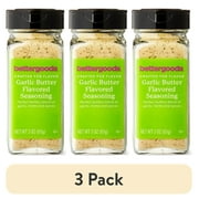 (3 pack) bettergoods Garlic Butter Flavored Seasoning, 3 oz