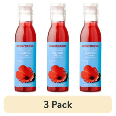 (3 pack) bettergoods Hibiscus Glaze with Grape Must, 5.07 fl oz