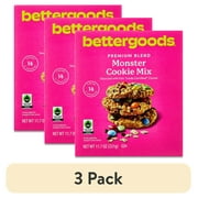 (3 pack) bettergoods Premium Blend Monster Cookie Mix, 11.7 oz