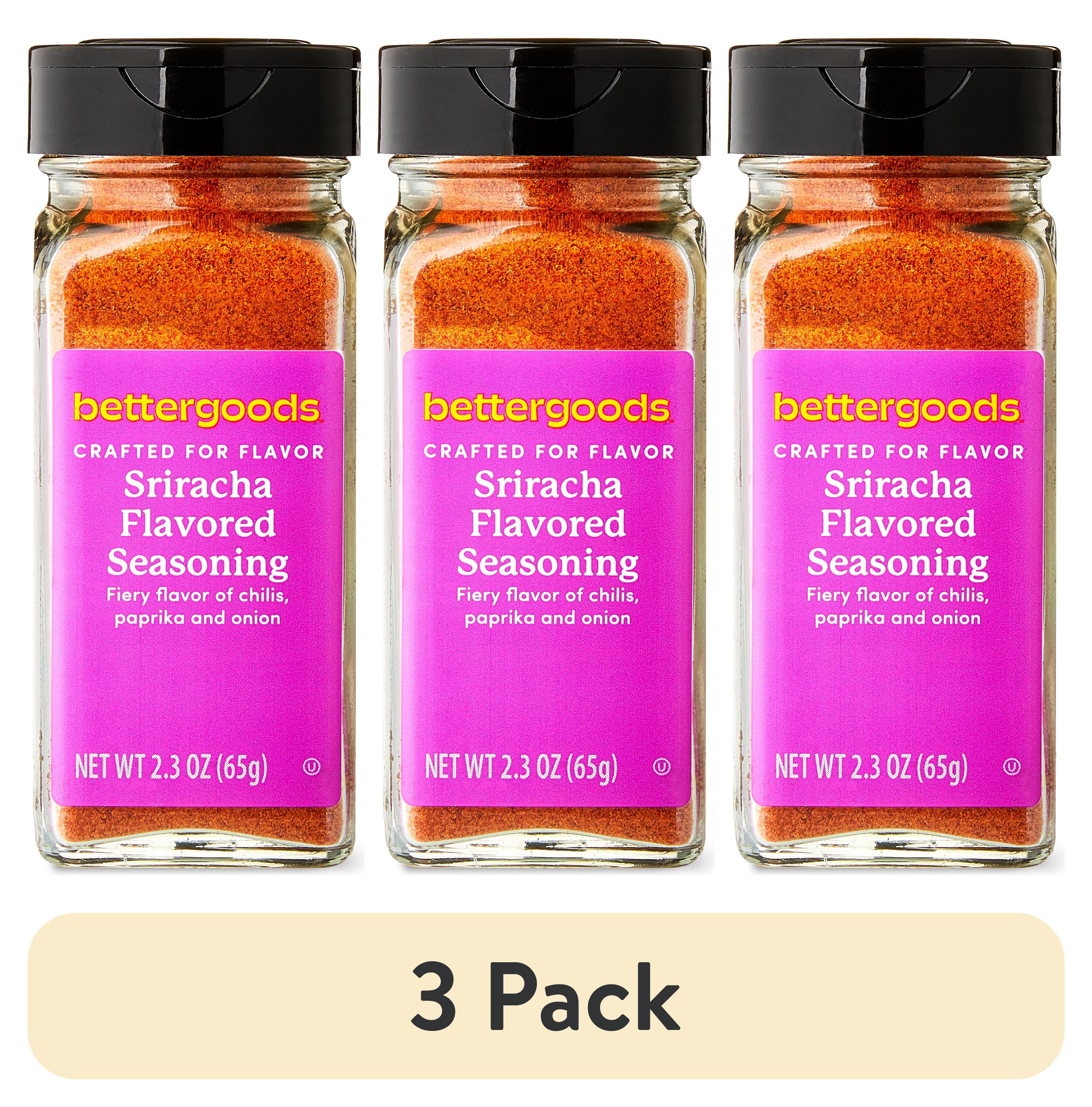 (3 pack) bettergoods Sriracha Flavored Seasoning, 2.3 oz