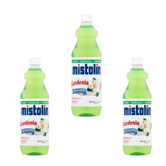 3 pack bottles  Mistolin Gardenia All Purpose Cleaner  (28FLOZ x3)
