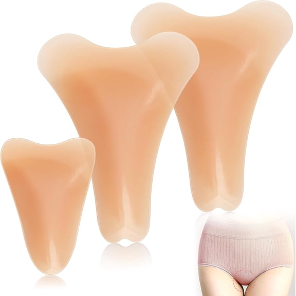 3 pack camel toe concealer for women, anti camel toe insert, Camel toe guard,Reusable invisible self-adhesive silicone camel toe pads for women,Camel