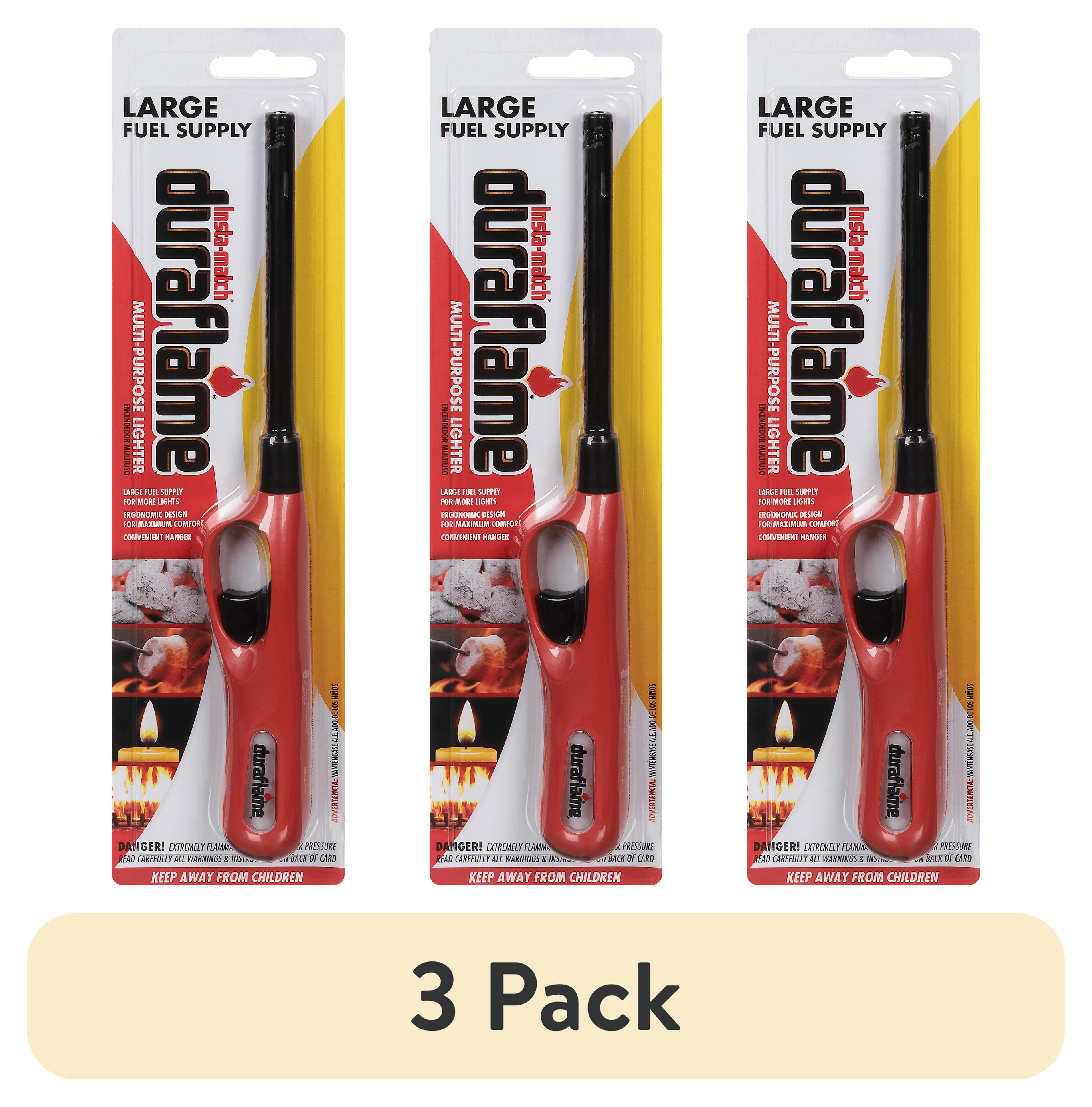 (3 pack) Duraflame Insta-Match 11.5” Long Multi-Purpose Utility Lighter, 1-Count