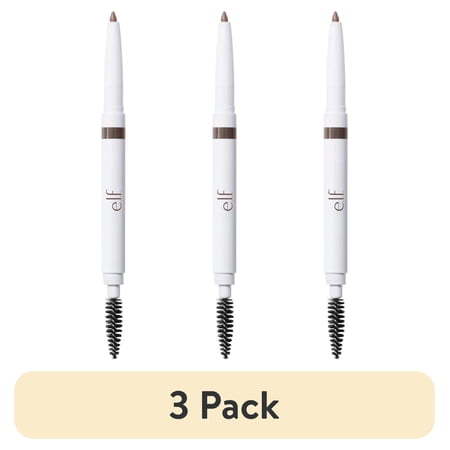 (3 pack) e.l.f. Instant Lift Brow Pencil, Taupe, 0.006 oz