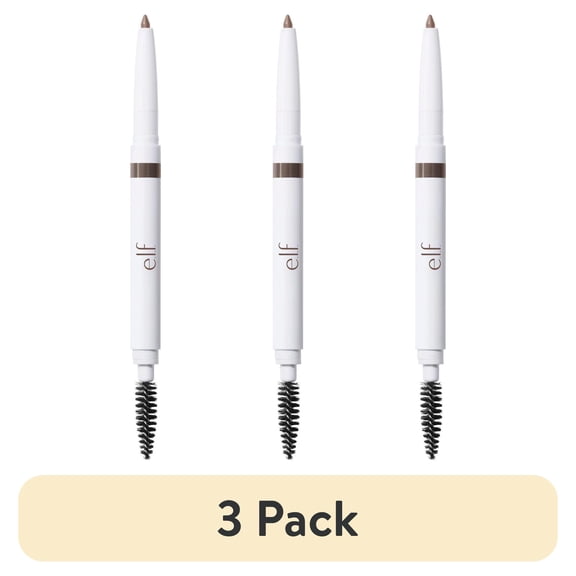 (3 pack) e.l.f. Instant Lift Brow Pencil, Taupe, 0.006 oz