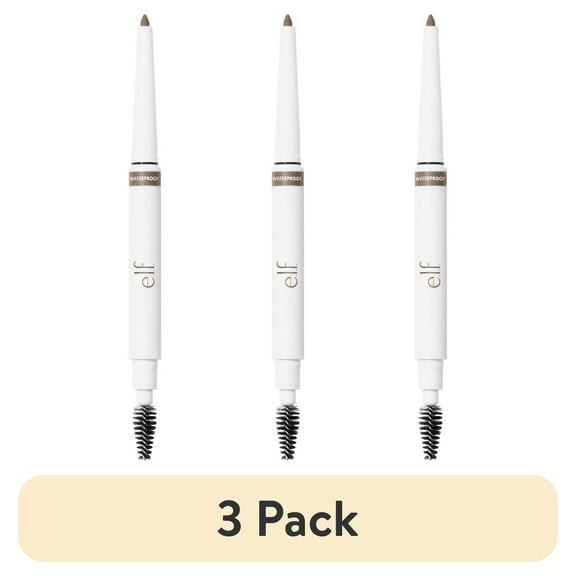 (3 pack) e.l.f. Instant Lift Waterproof Brow Pencil, Blonde, 0.008oz