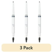 3 pack e.l.f. Instant Lift Waterproof Brow Pencil, Grey, 0.008oz