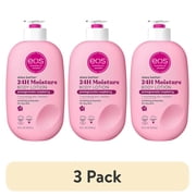 3 pack eos Shea Better Body Lotion - Pomegranate Raspberry, for Dry Skin, 16 fl oz